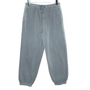 Aeropostale M NEW Essentials Jogger Sweatpants Washed Blue Gray
